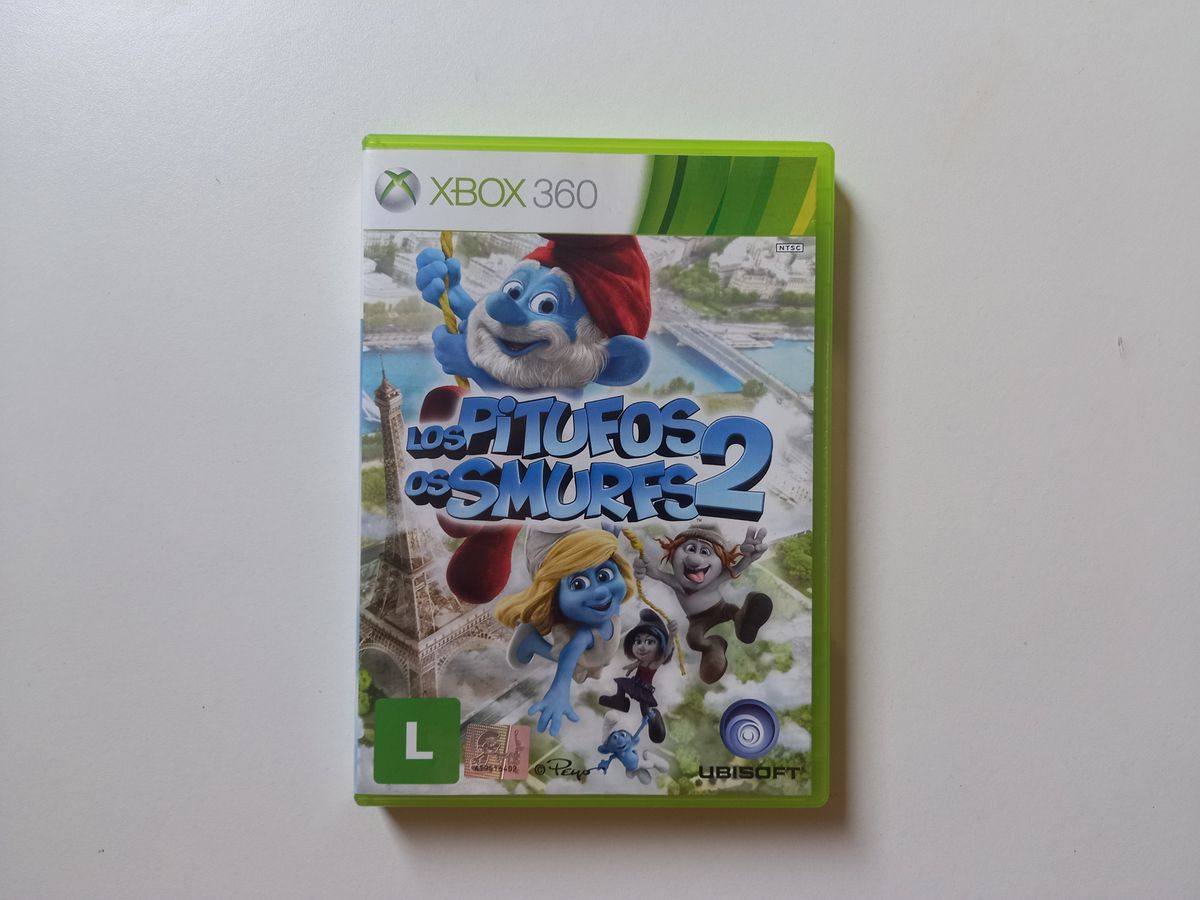 Os Smurfs 2 Original Xbox 360 Jogo De Videogame Xbox 360 Usado