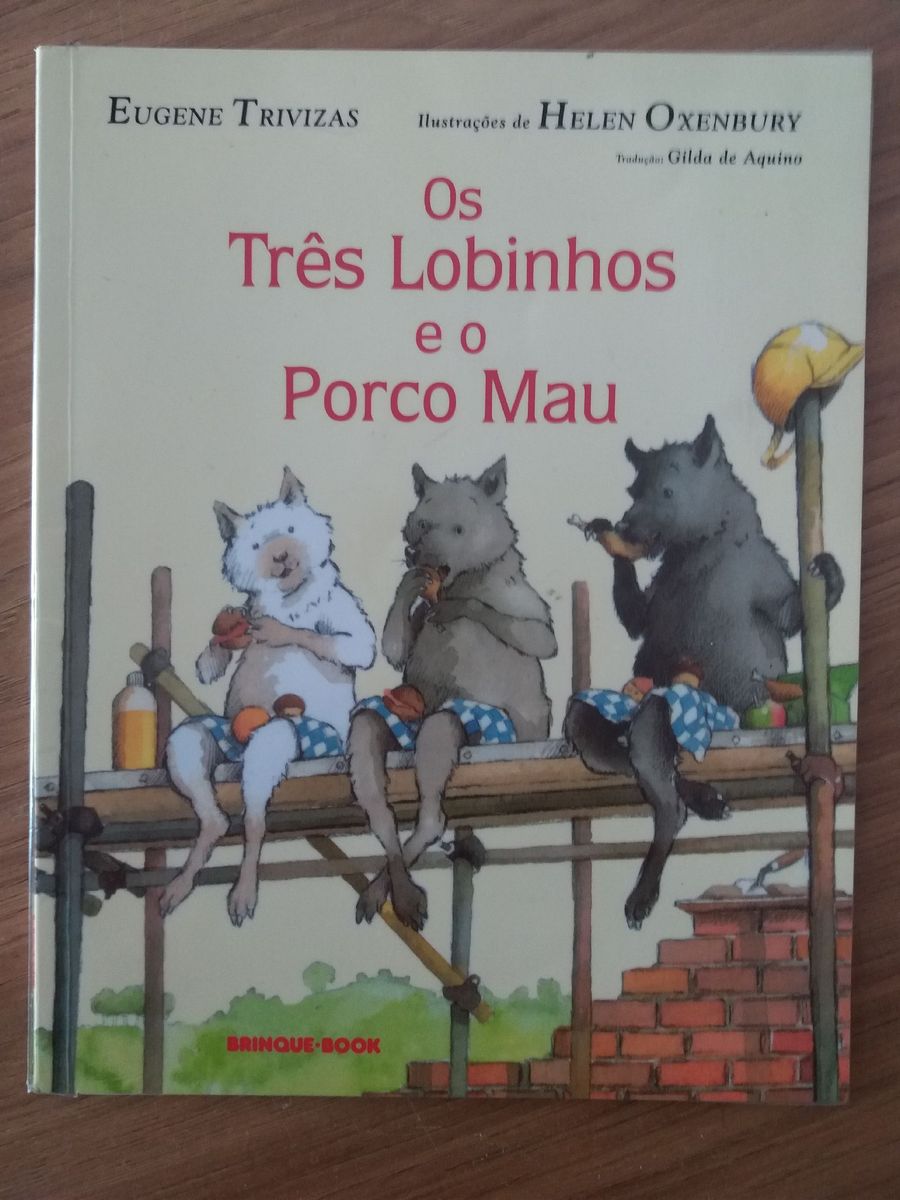 Os Tr S Lobinhos E O Porco Mau Item Infantil Livro Usado Enjoei