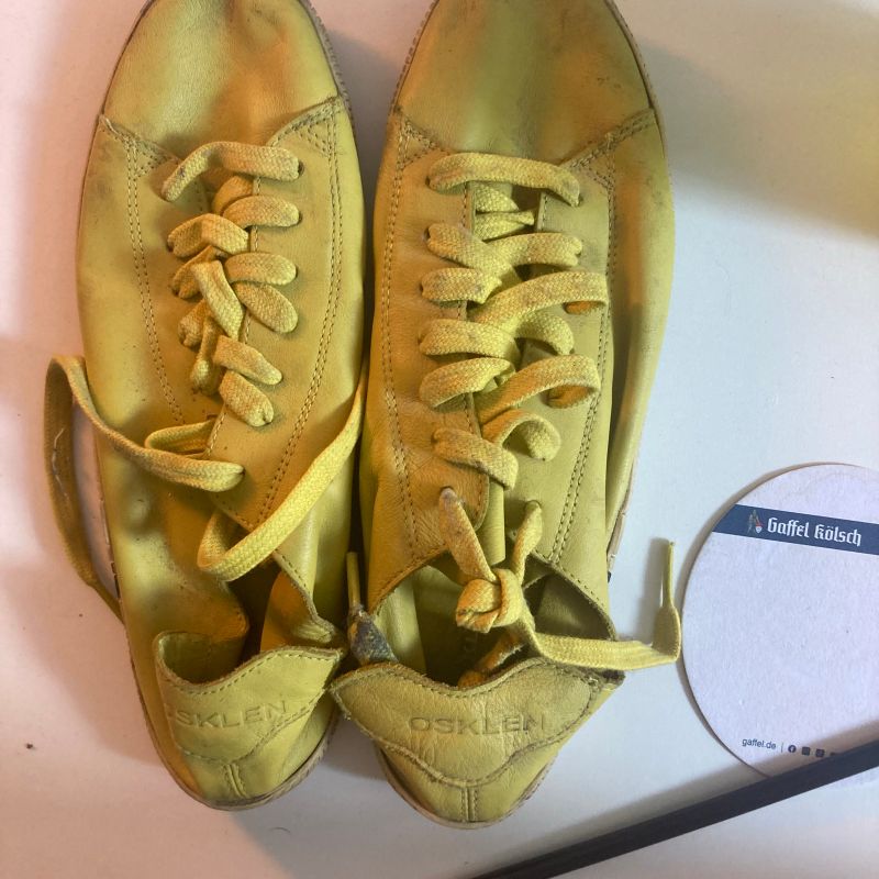 Osklen Tenis Amarelo T nis Feminino Osklen Usado 94145806 enjoei