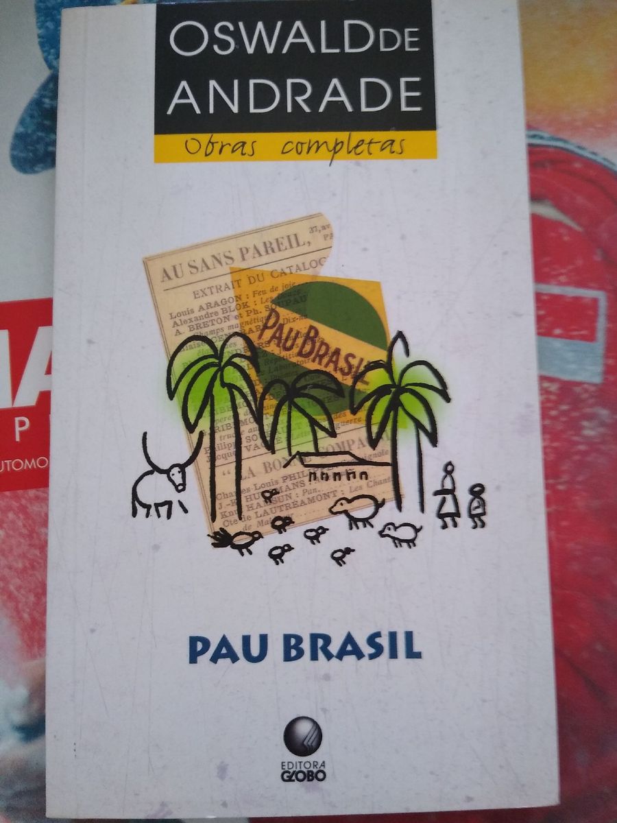 Oswald de Andrade - Pau Brasil, Livro Editora Biblioteca Azul Nunca Usado  46975165