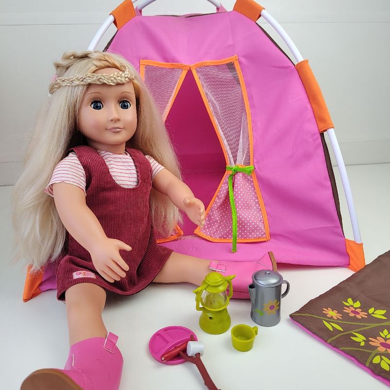 Our generation doll camping clearance set