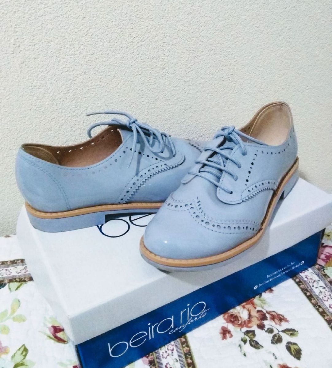 oxford feminino azul