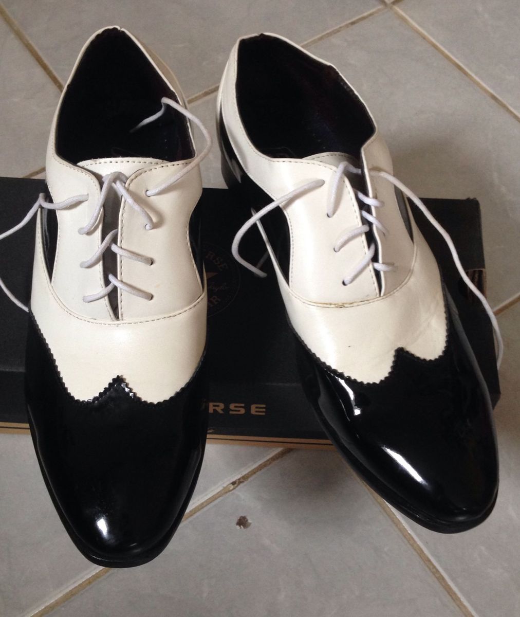 oxford preto e branco