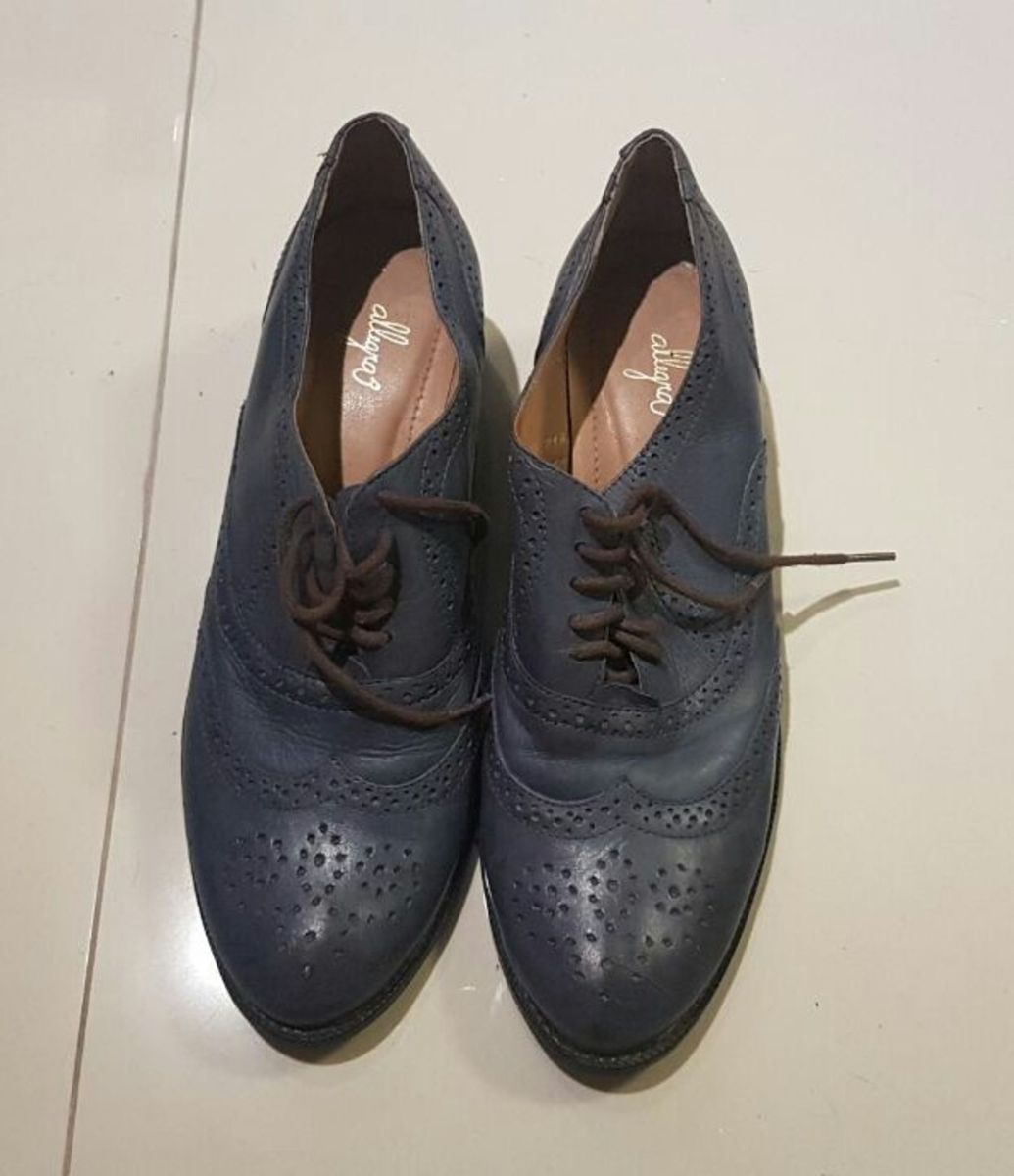 oxford feminino azul