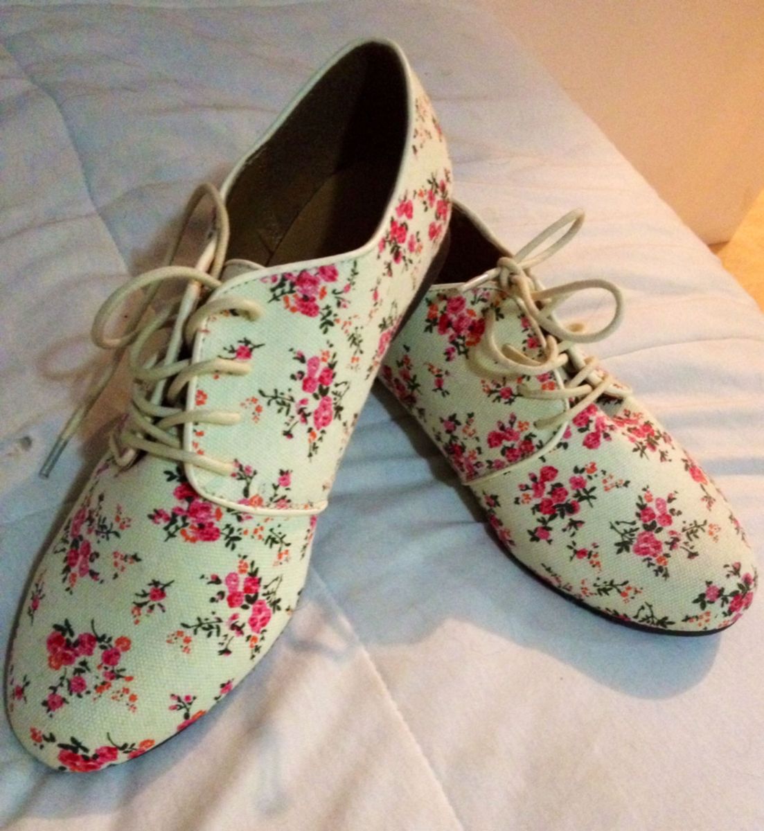 sapato oxford estampado