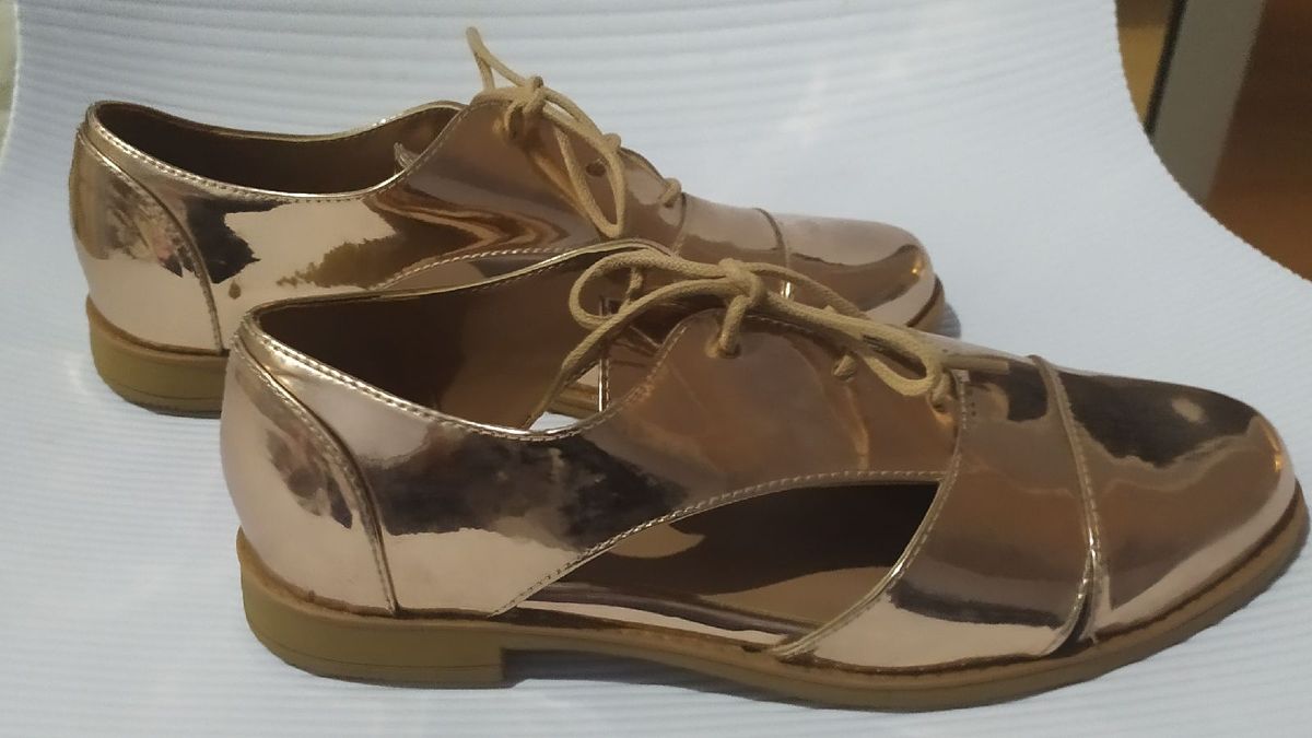 sapato oxford rose