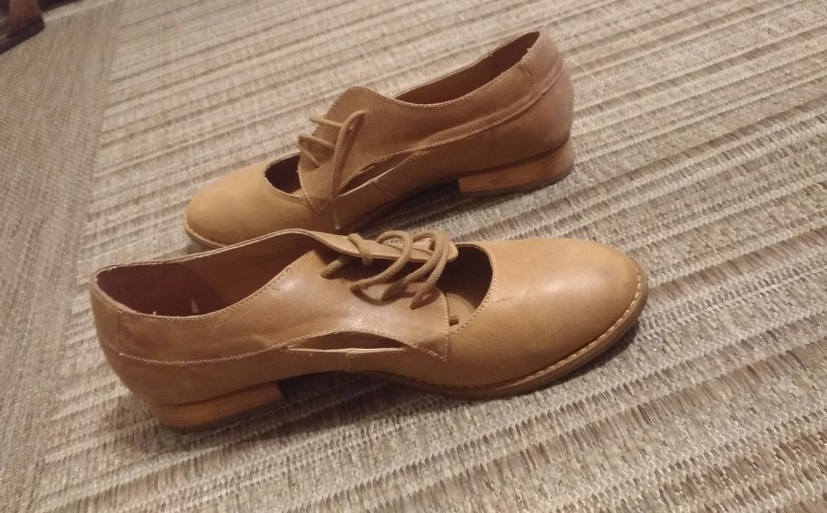 oxford feminino vazado