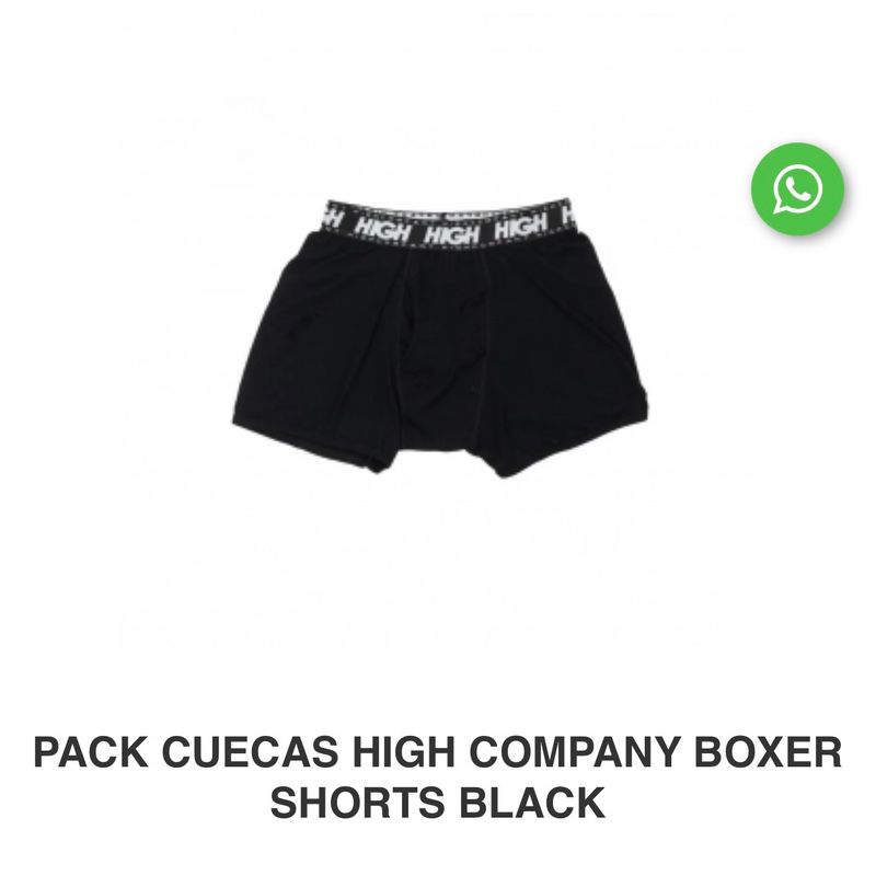 Pack Cuecas High Company Boxer Shorts Black | Bermuda Masculina High  Company Nunca Usado 91515269 | enjoei