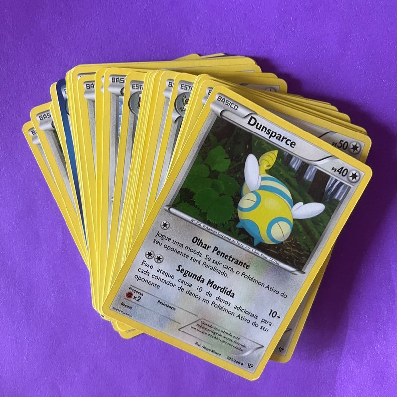 Cartas TCG Pokémon tipo normal