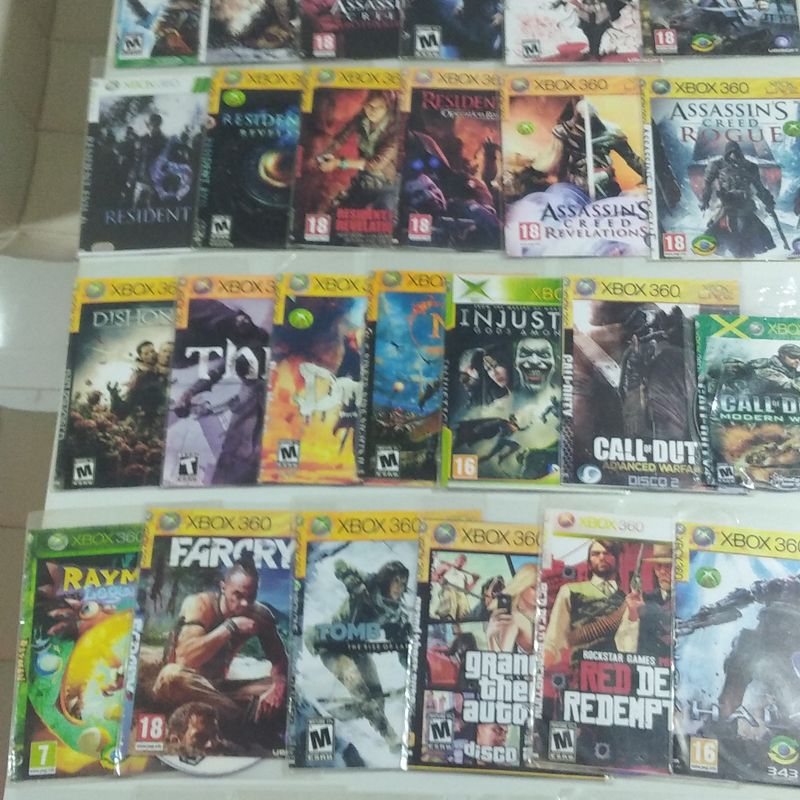 Pack De Jogos Xbox 360