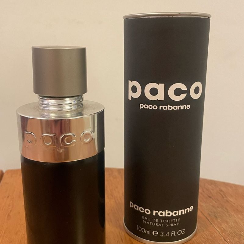 Paco Rabanne 100ml Vidro Vazio com Caixa | Paco Rabanne Usado