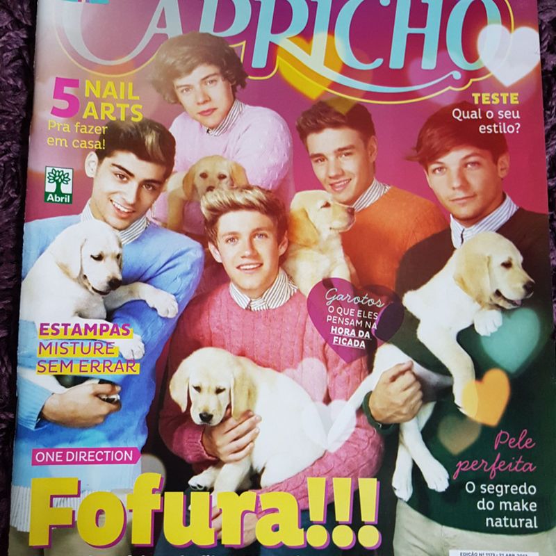Pacote de Revistas Capricho One Direction | Item de Pacote de Revistas Capricho One Direction | Item de