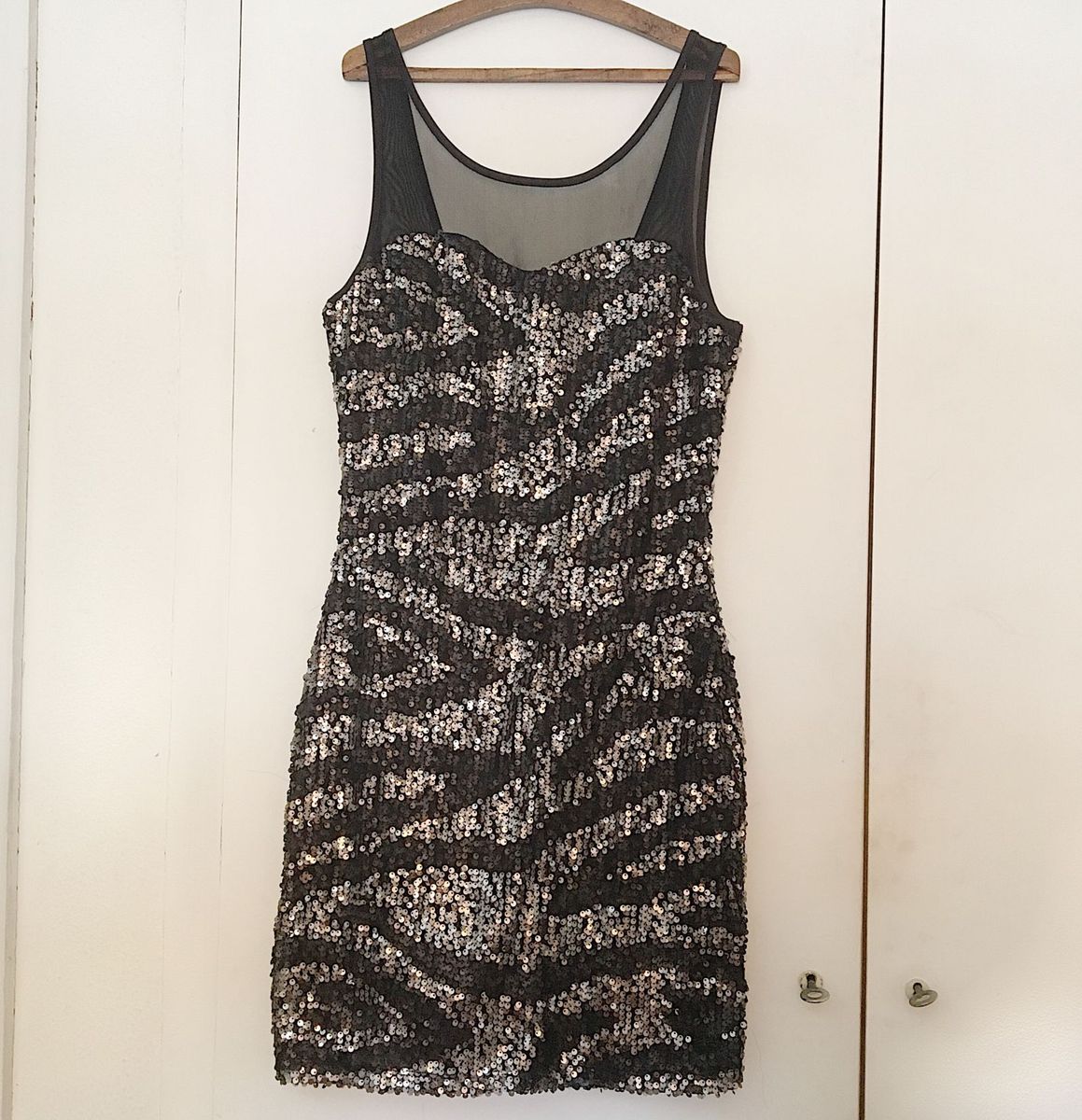 vestido paete riachuelo