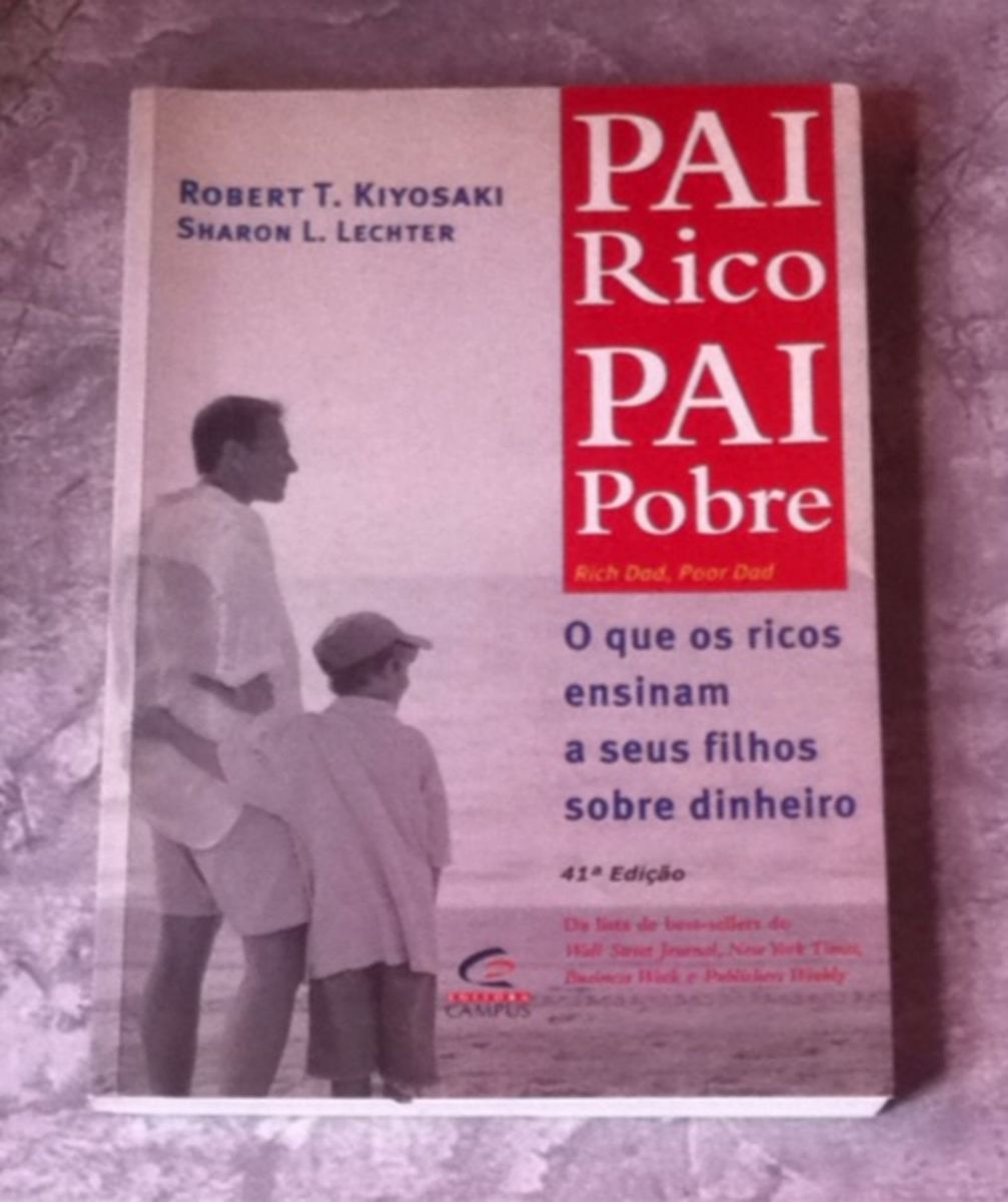Pai Rico Pai Pobre Livro Editora Campus Usado 17175476 enjoei