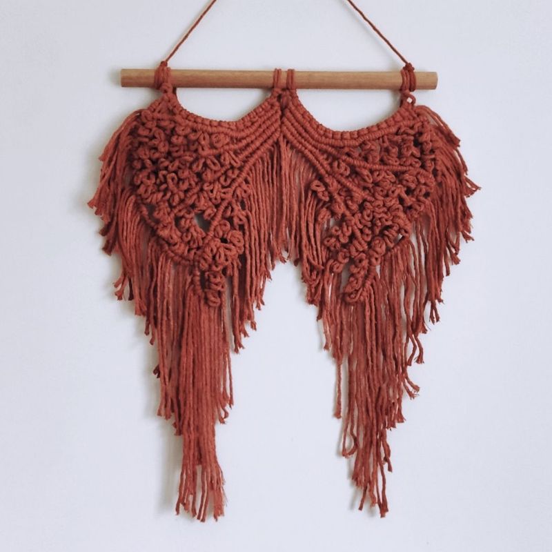 Asas best sale de macrame