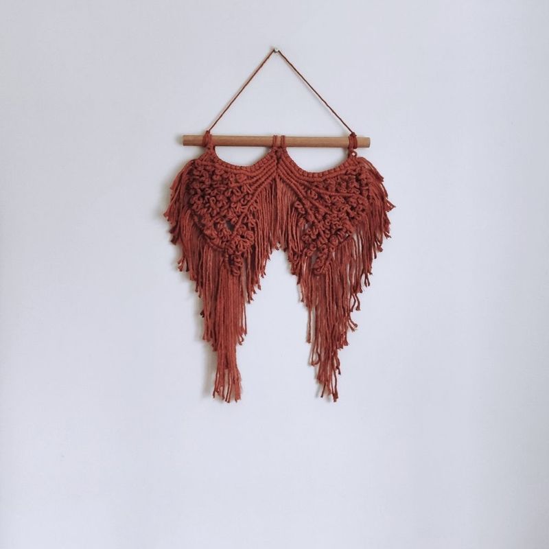 Painel Asas de Anjo Macrame. Nunca Usado 91066165 enjoei