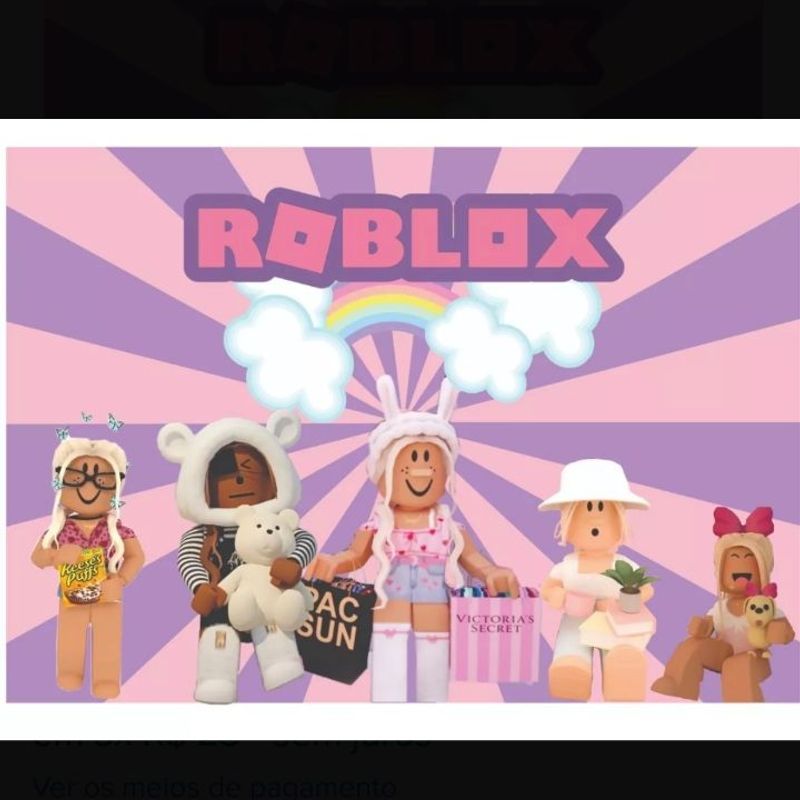 Vendo Conta Feminina do Roblox | Item Infantil Roblox Usado 91000986 |  enjoei