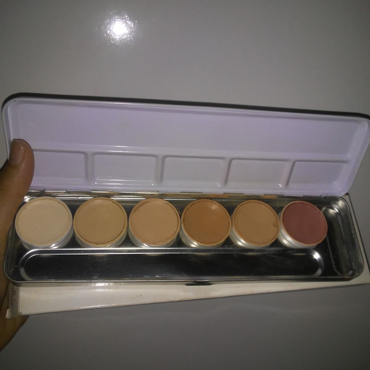Paleta 6 Cores Kryolan Original | Maquiagem Feminina Kryolan Usado ...