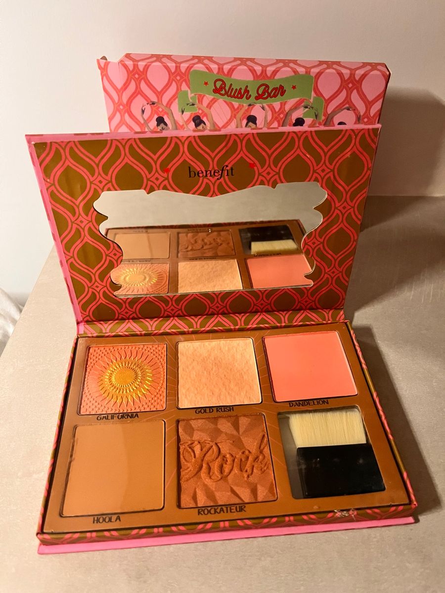 Paleta Benefit Blush Bar Maquiagem Feminina Benefit Nunca Usado
