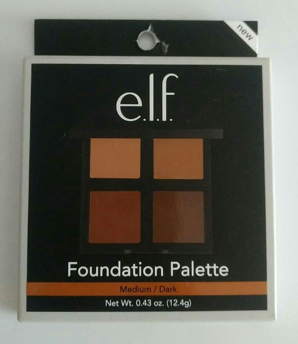 Paleta de Contorno Elf Palette Medium / Dark Maquiagem Feminina E.L.F