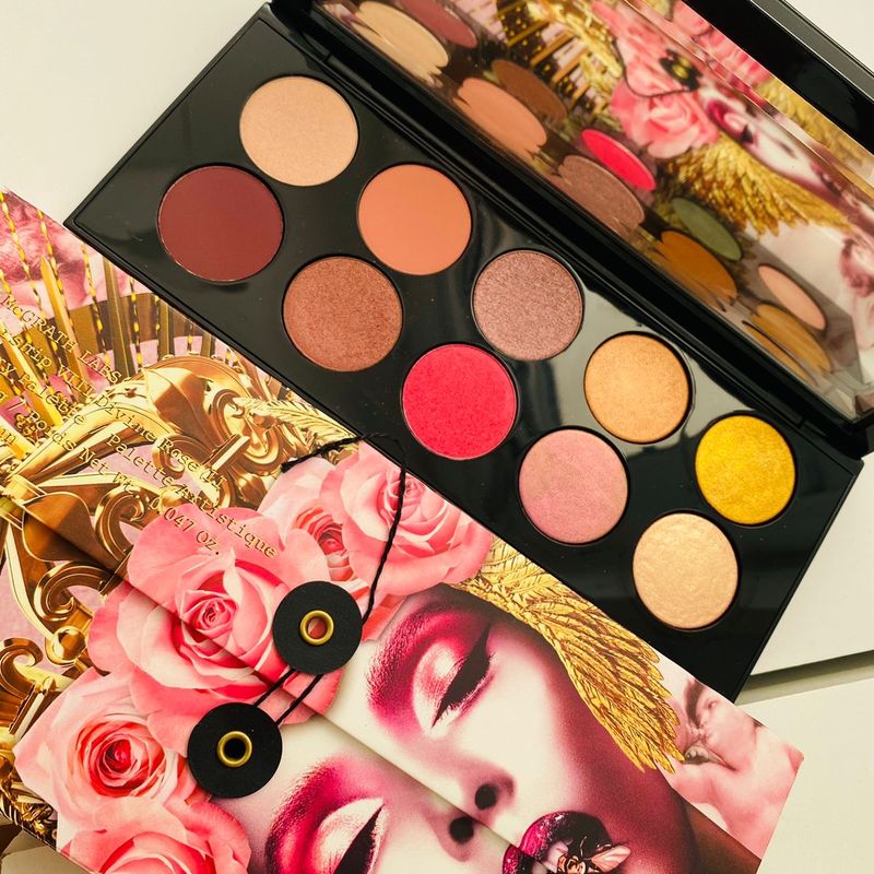 Paleta de Sombra Pat Mcgrath Labs- Mothership Viii Divine Rose Ii