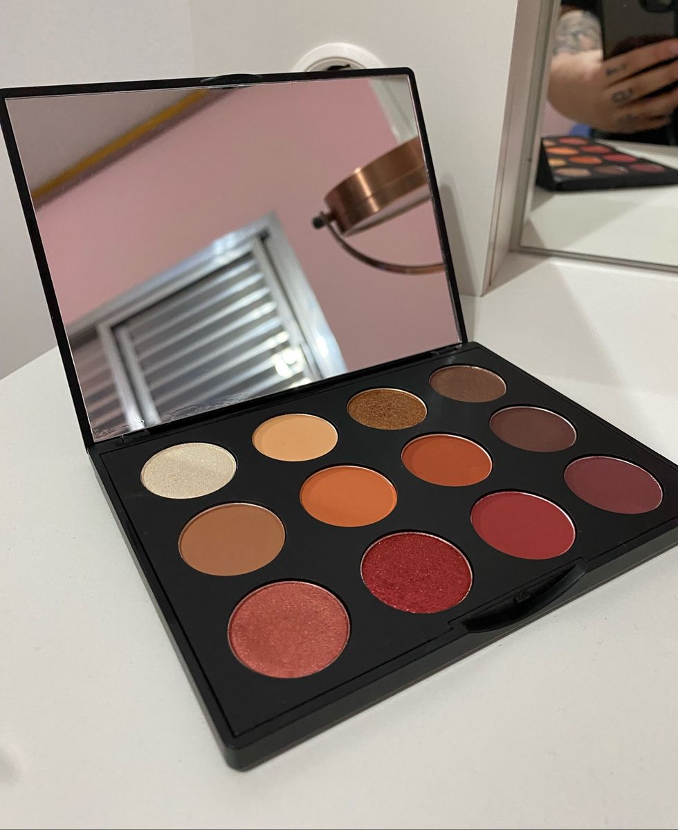 Paleta De Sombras Mac Art Library Flame Boyant Maquiagem Feminina Mac