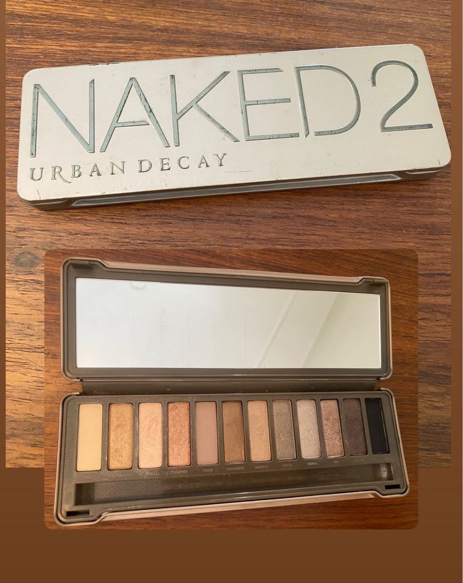 Paleta De Sombras Naked Maquiagem Feminina Naked Usado