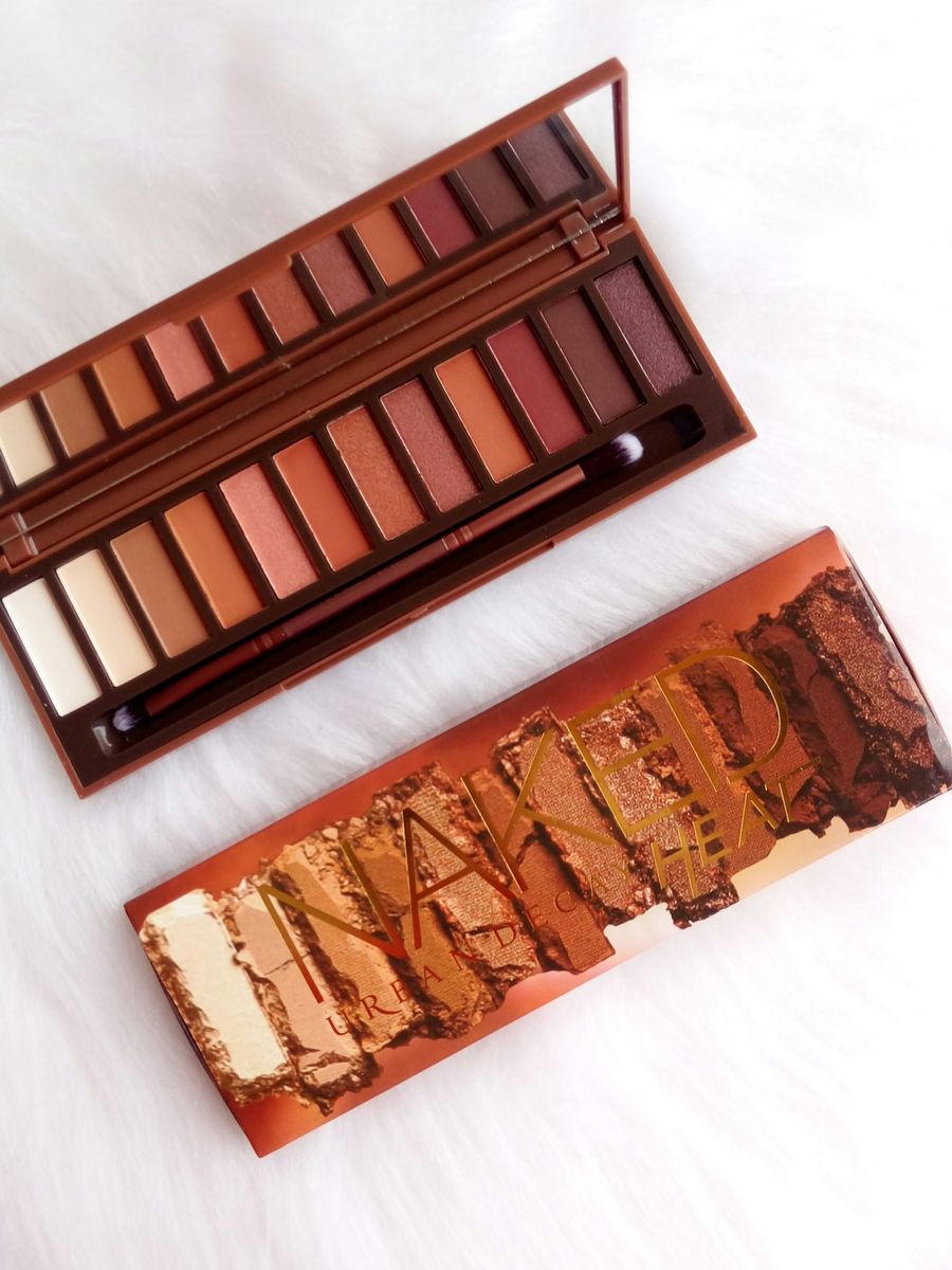 Paleta De Sombras Naked Heat Urban Decay Maquiagem Feminina Urban Decay Nunca Usado