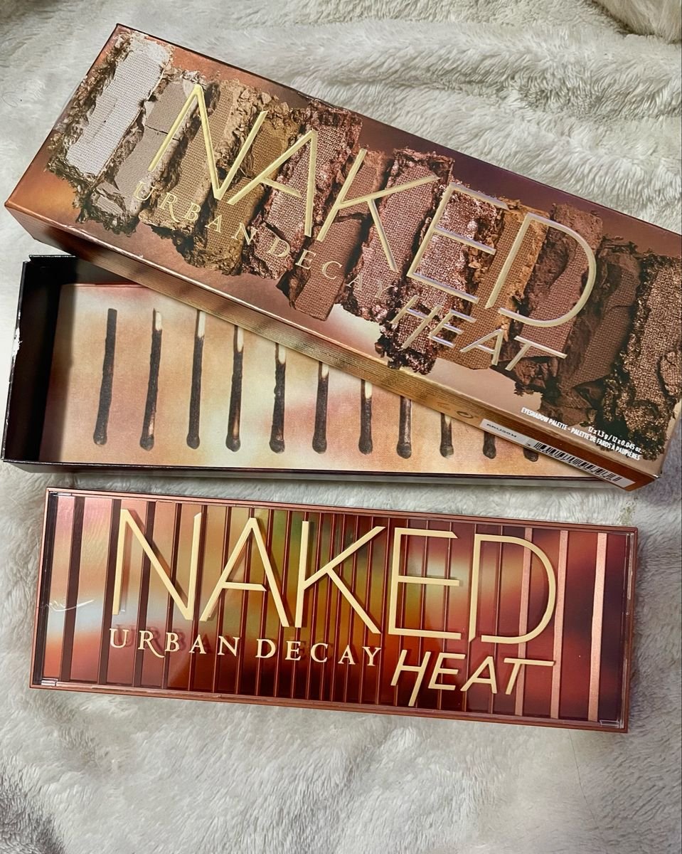 Paleta De Sombras Naked Heat Maquiagem Feminina Naked Nunca Usado Enjoei