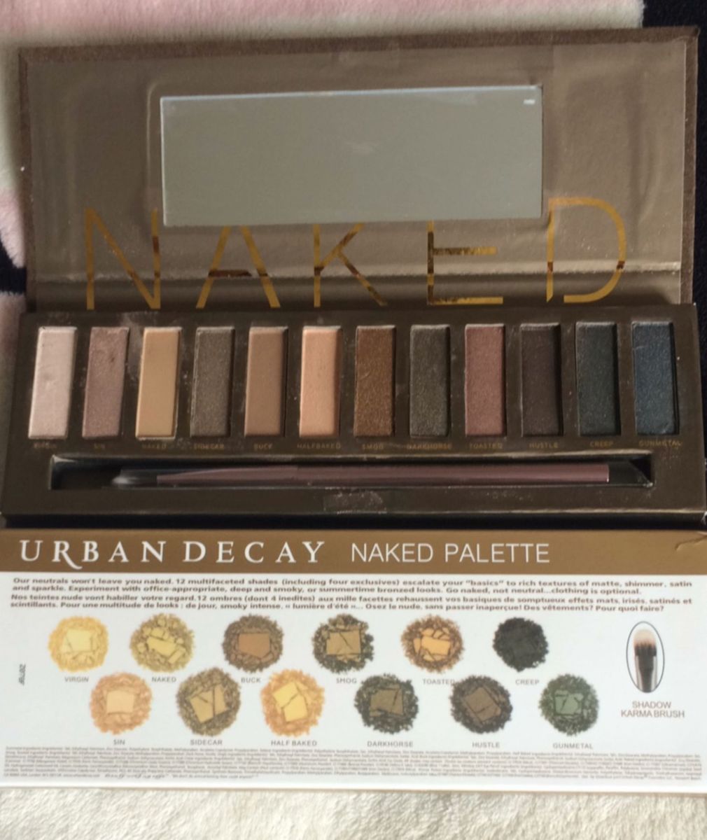 Paleta Naked Maquiagem Feminina Naked Urban Decay Nunca Usado Enjoei