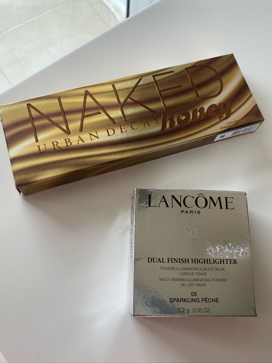 Paleta Naked Honey E Iluminador Lancome Maquiagem Feminina Lancome