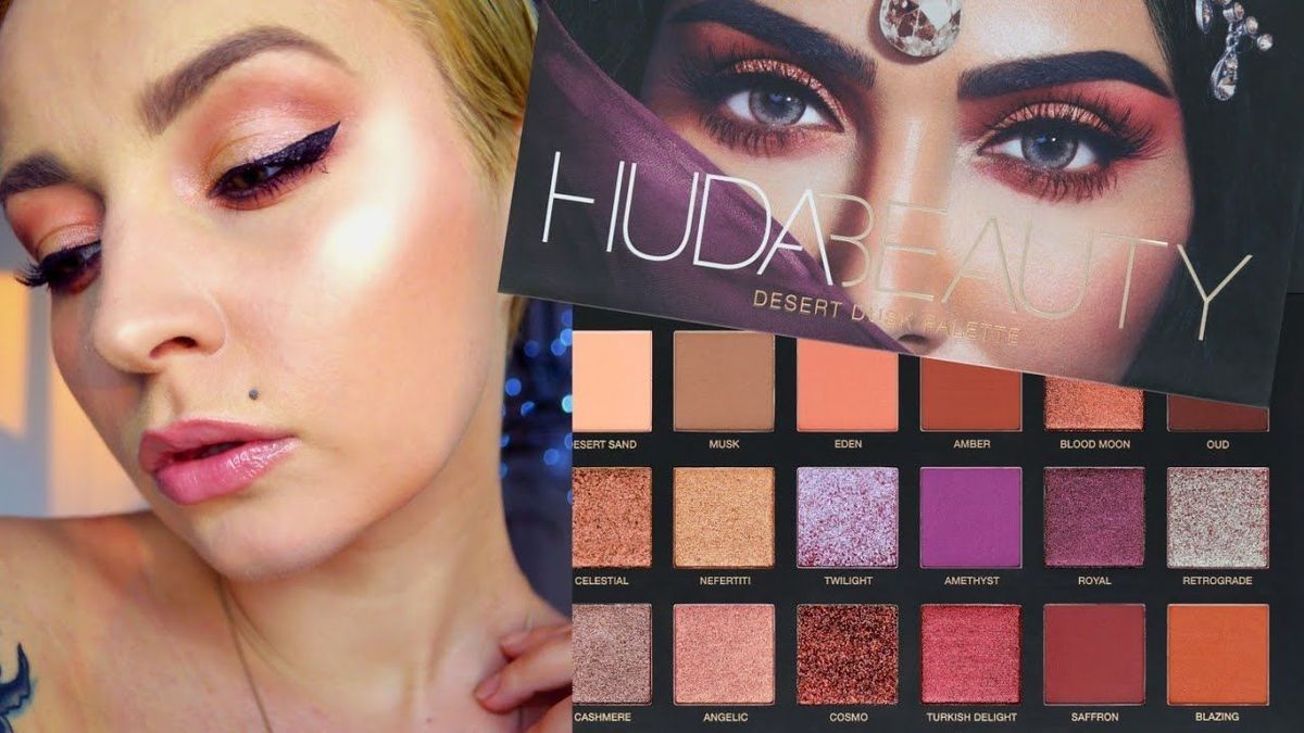 Paleta Nova Desert Dusk Huda Beauty Maravilhosa Maquiagem Feminina Huda Beauty Nunca Usado