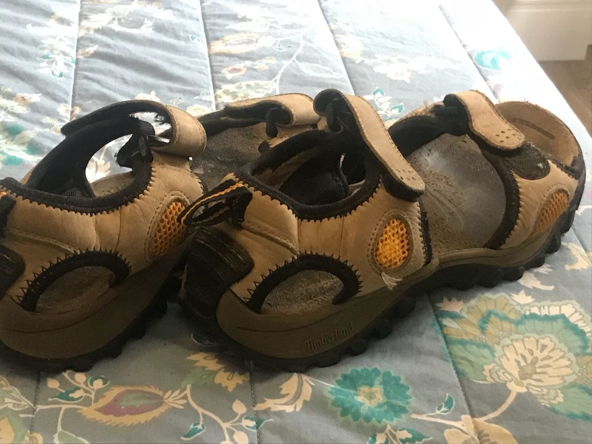 sandália masculina timberland