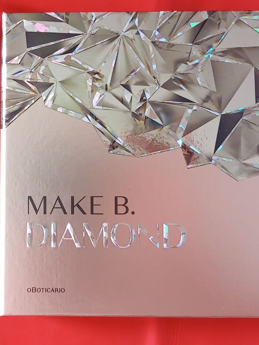 Palette Make B. Diamond 68 Cores Paleta Make B. O Boticário | Maquiagem ...