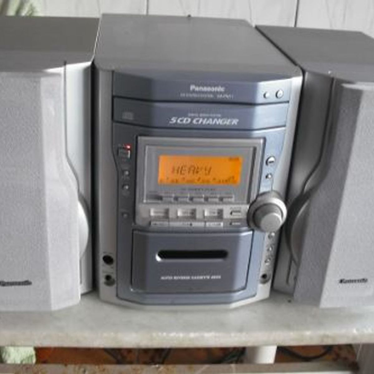 Panasonic Cd Stereo System Controle e Manual! Item de