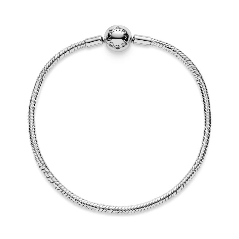 Pandora Moments Snake /Chain Bracelete Pulseira Tamanho 17