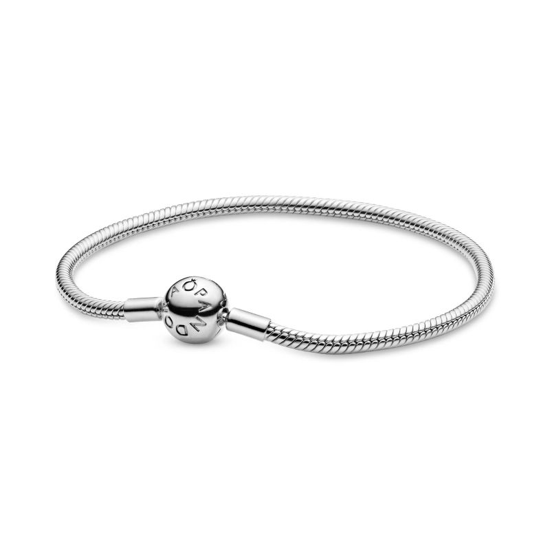 Pandora Moments Snake /Chain Bracelete Pulseira Tamanho 17