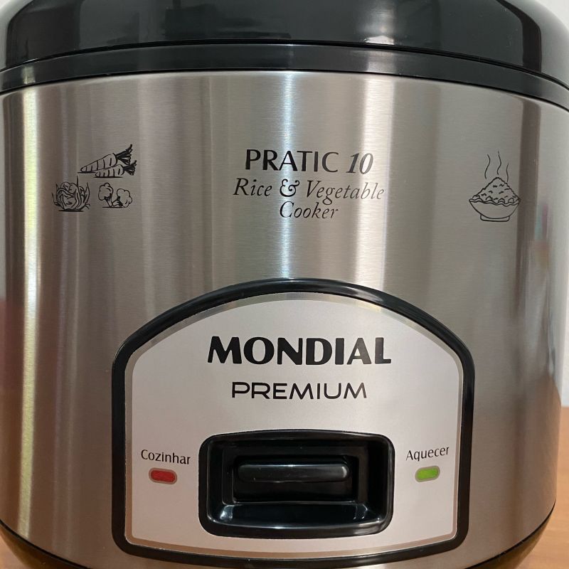 Panela Elétrica de Arroz Mondial Cooker Premium - PE-01 700W 10