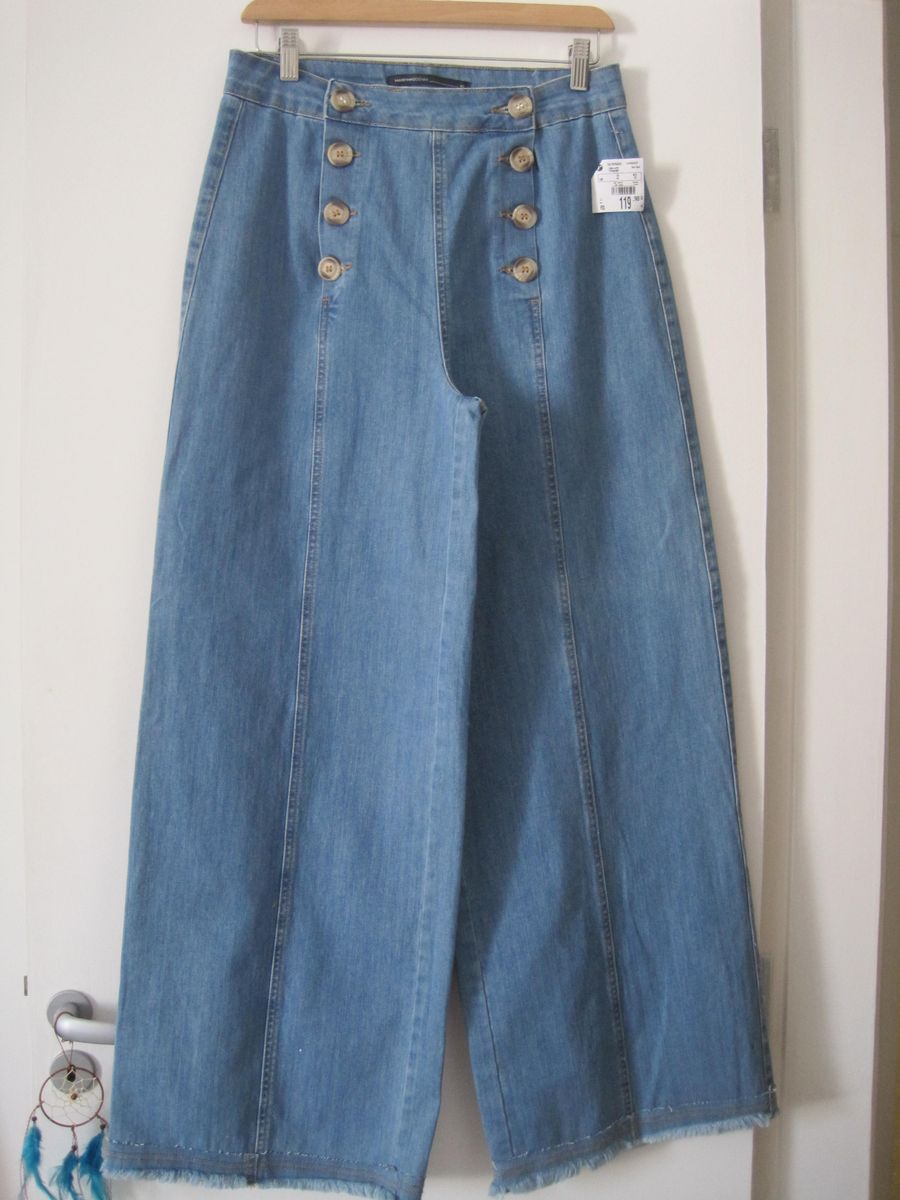 calça pantalona jeans renner
