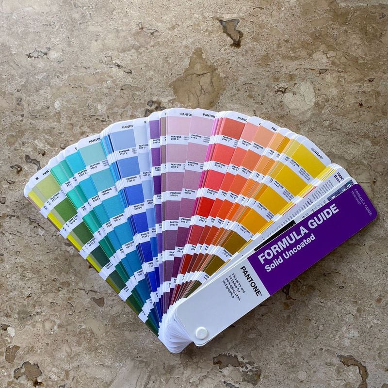 Pantone Cartela de Cores Formula Guide Solid Coated And Solid