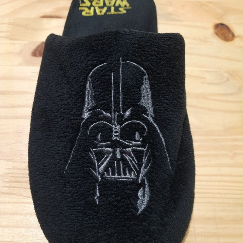 Pantufa Chinelo Darth Vader Bordado Star Wars 41/42 Tênis