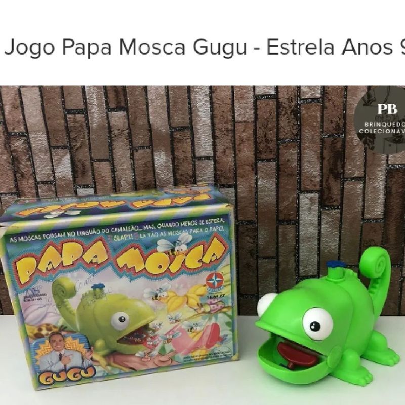 Antigo Jogo Papa Mosca Gugu - Estrela Anos 90