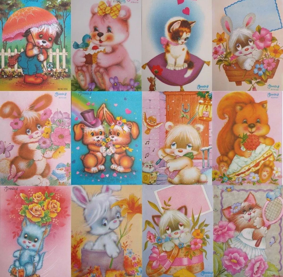 Papel de Carta Anos 80 Kit C/50un Diversas | Produto Vintage e Retro ...