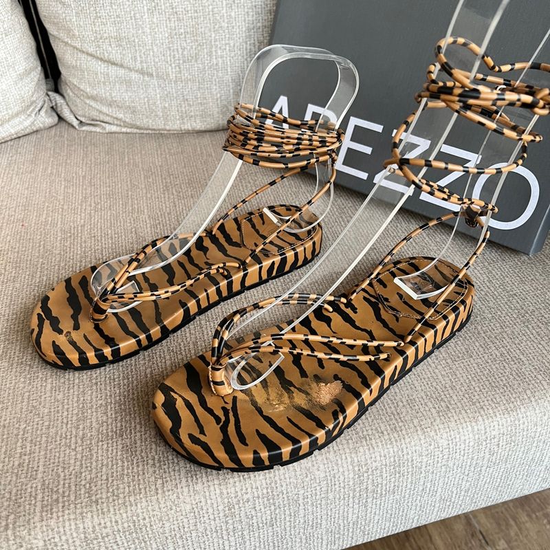 Papete Arezzo Animal Print Amarra o Tigre Esgotada No Site Rasteira Feminina Arezzo Usado 92940841 enjoei