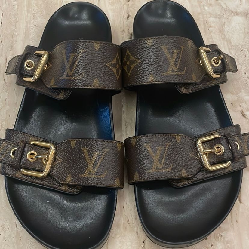 Lv Louis Vuitton Slide sandalias HB6893-5 sandalias para mujer