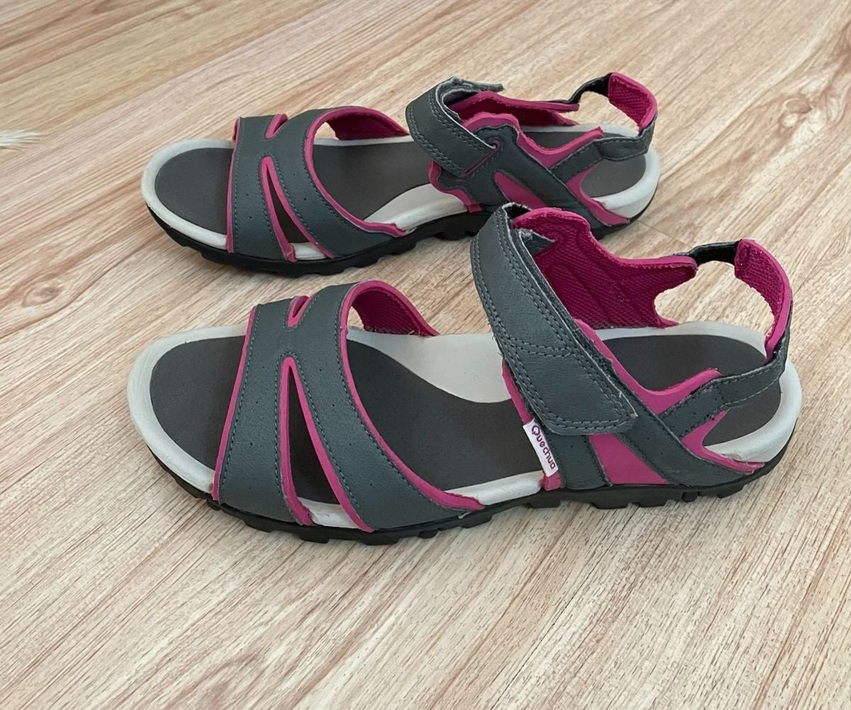 Papete para Trilha Quechua | Sandália Feminina Quechua Usado 83960344 ...