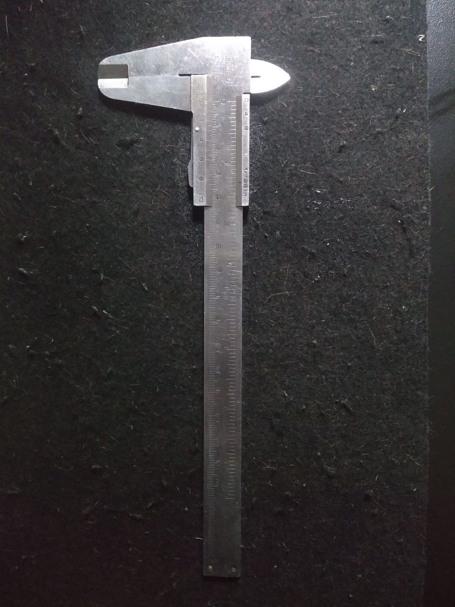 Paquímetro de Aço Inox de Alta Precisão | Somet | Inox Extra | Tcheco ...