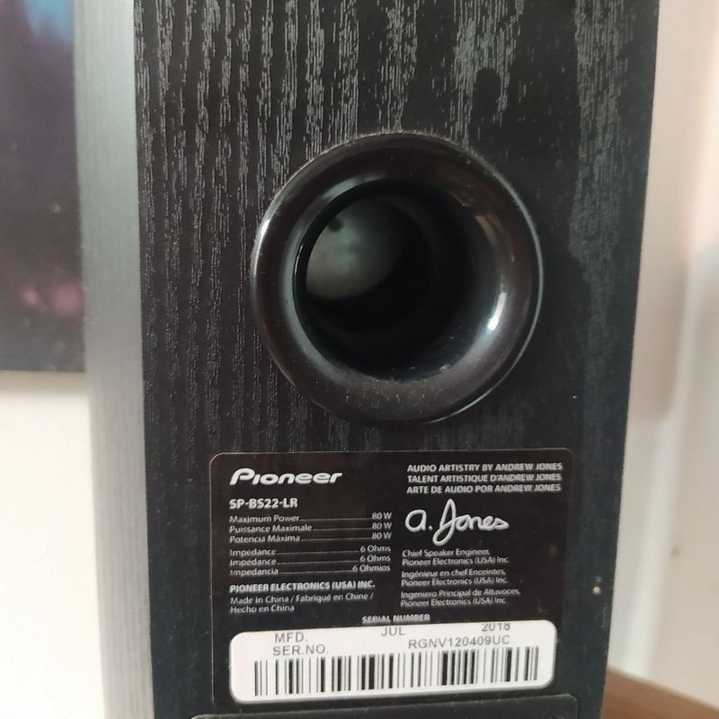 Par de Caixas Bokshelf Pioneer Sp.Bs22-Lr | Pioneer - Andrew Jones