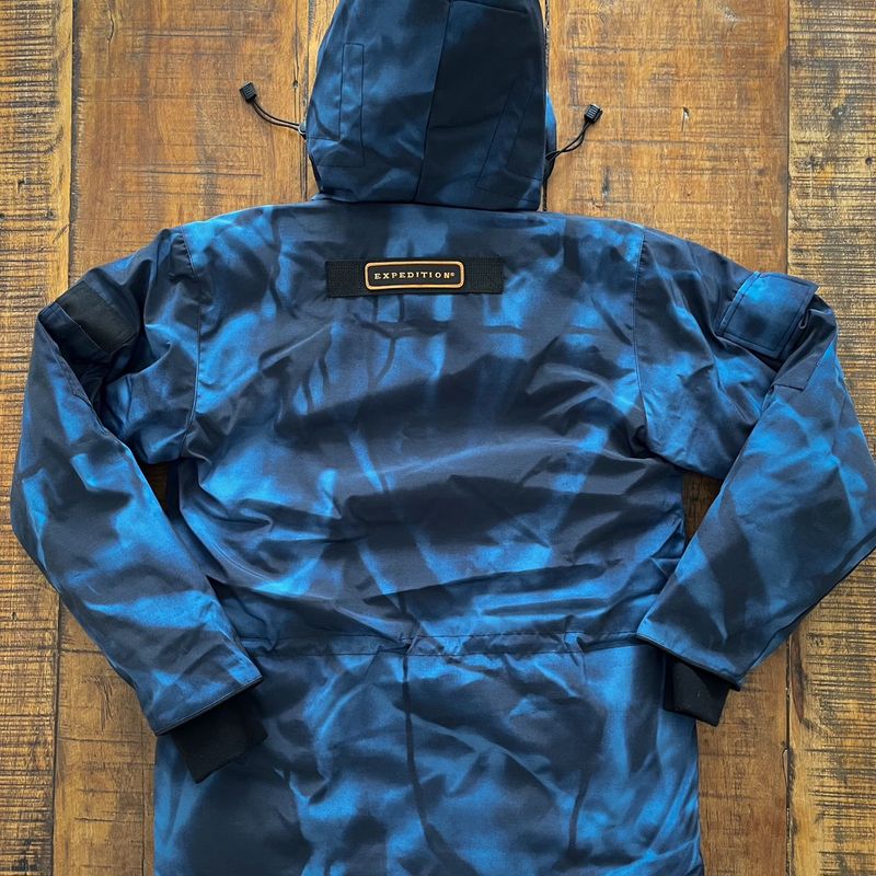 Canada goose abstract blue fashion camo