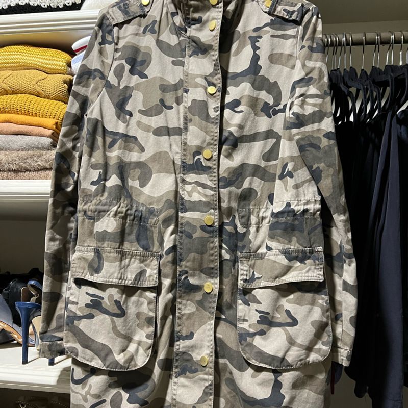 Parka store camuflada renner